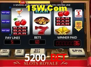 Jogos de Slot 5200 Bet